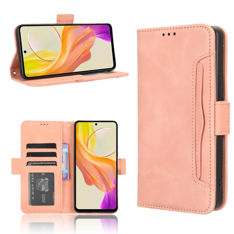 Skin Feel Calf Texture Card Slots Leather Phone Case, For vivo X100 Pro 5G, For vivo X100 5G, For vivo V29E / Y200 5G, For vivo Y17s 4G, For vivo V29e 5G, For vivo Y27 / Y36 5G / 4G, For vivo Y35+ 5G, For vivo S17 5G / S17 Pro, For vivo S17e