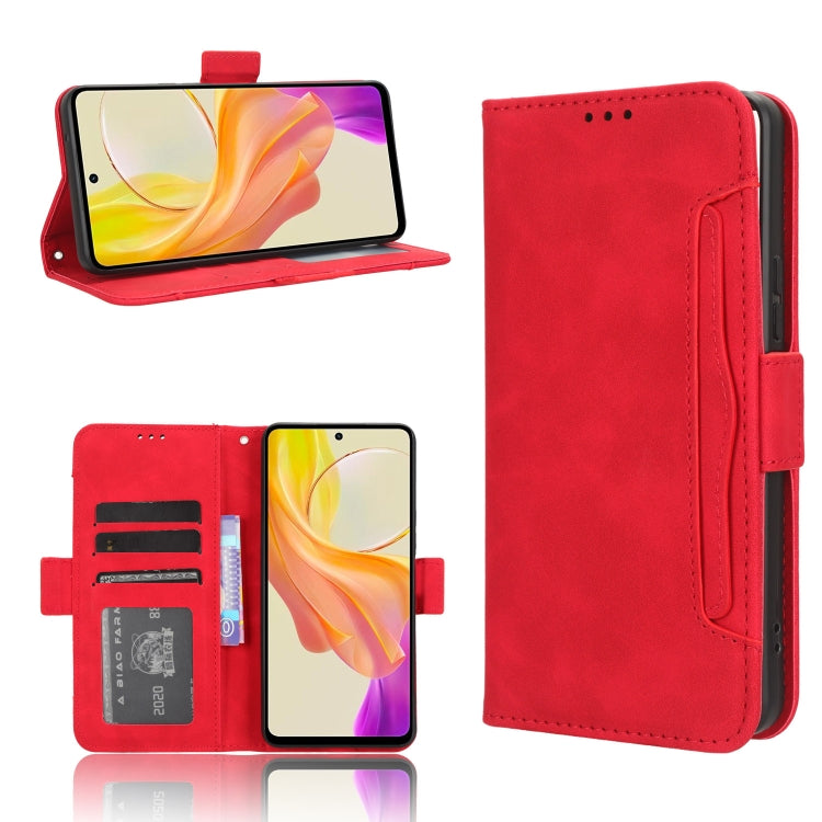 Skin Feel Calf Texture Card Slots Leather Phone Case, For vivo X100 Pro 5G, For vivo X100 5G, For vivo V29E / Y200 5G, For vivo Y17s 4G, For vivo V29e 5G, For vivo Y27 / Y36 5G / 4G, For vivo Y35+ 5G, For vivo S17 5G / S17 Pro, For vivo S17e