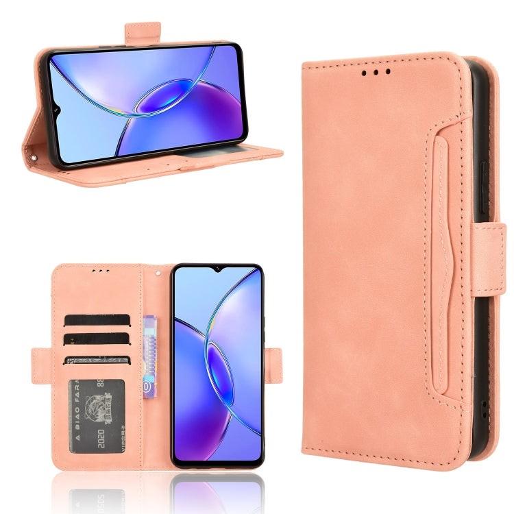 Skin Feel Calf Texture Card Slots Leather Phone Case, For vivo X100 Pro 5G, For vivo X100 5G, For vivo V29E / Y200 5G, For vivo Y17s 4G, For vivo V29e 5G, For vivo Y27 / Y36 5G / 4G, For vivo Y35+ 5G, For vivo S17 5G / S17 Pro, For vivo S17e