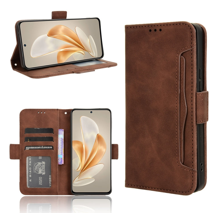 Skin Feel Calf Texture Card Slots Leather Phone Case, For vivo X100 Pro 5G, For vivo X100 5G, For vivo V29E / Y200 5G, For vivo Y17s 4G, For vivo V29e 5G, For vivo Y27 / Y36 5G / 4G, For vivo Y35+ 5G, For vivo S17 5G / S17 Pro, For vivo S17e