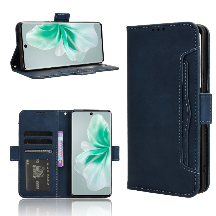 Skin Feel Calf Texture Card Slots Leather Phone Case, For vivo S19 5G, For vivo Y28 4G, For vivo X100 Ultra 5G, For vivo Y38 5G / Y200i 5G, For vivo Y03 4G, For vivo Y200e 5G / Y100 5G IND, For vivo S18 5G / S18 Pro 5G, For vivo V30 5G / V30 Pro 5G    ...