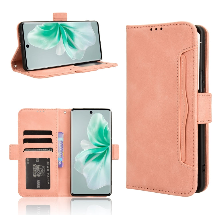 Skin Feel Calf Texture Card Slots Leather Phone Case, For vivo S19 5G, For vivo Y28 4G, For vivo X100 Ultra 5G, For vivo Y38 5G / Y200i 5G, For vivo Y03 4G, For vivo Y200e 5G / Y100 5G IND, For vivo S18 5G / S18 Pro 5G, For vivo V30 5G / V30 Pro 5G    ...