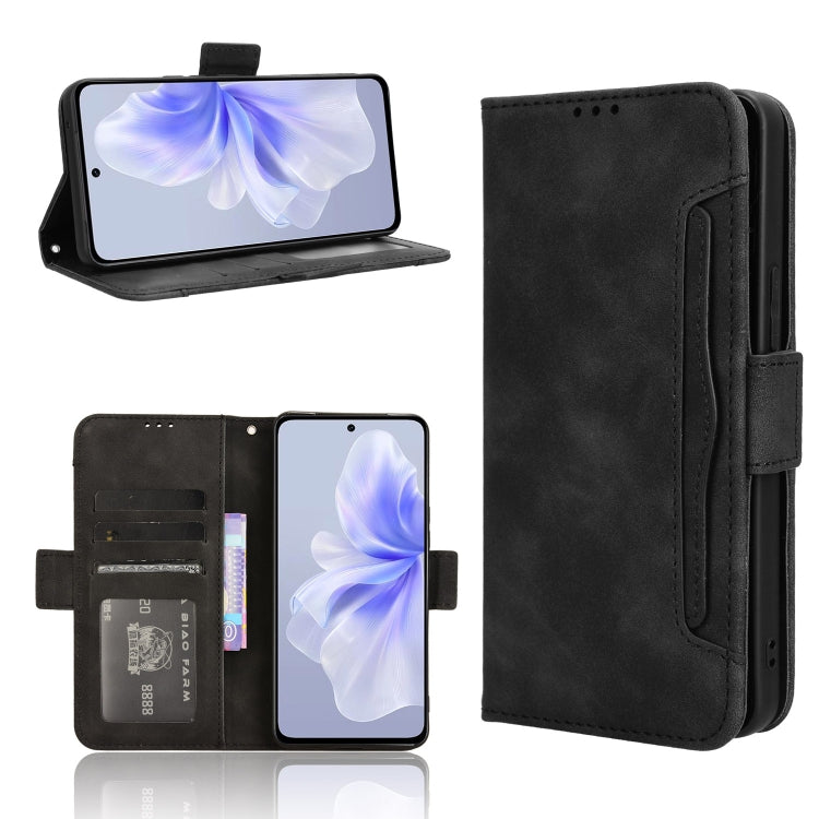 Skin Feel Calf Texture Card Slots Leather Phone Case, For vivo S19 5G, For vivo Y28 4G, For vivo X100 Ultra 5G, For vivo Y38 5G / Y200i 5G, For vivo Y03 4G, For vivo Y200e 5G / Y100 5G IND, For vivo S18 5G / S18 Pro 5G, For vivo V30 5G / V30 Pro 5G    ...