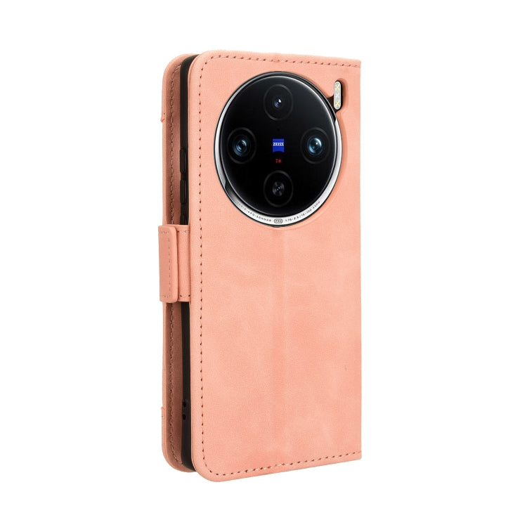 Skin Feel Calf Texture Card Slots Leather Phone Case, For vivo X100 Pro 5G, For vivo X100 5G, For vivo V29E / Y200 5G, For vivo Y17s 4G, For vivo V29e 5G, For vivo Y27 / Y36 5G / 4G, For vivo Y35+ 5G, For vivo S17 5G / S17 Pro, For vivo S17e