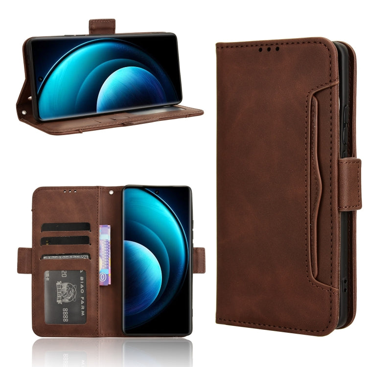 Skin Feel Calf Texture Card Slots Leather Phone Case, For vivo X100 Pro 5G, For vivo X100 5G, For vivo V29E / Y200 5G, For vivo Y17s 4G, For vivo V29e 5G, For vivo Y27 / Y36 5G / 4G, For vivo Y35+ 5G, For vivo S17 5G / S17 Pro, For vivo S17e