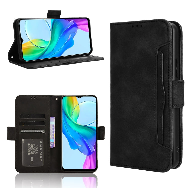Skin Feel Calf Texture Card Slots Leather Phone Case, For vivo S19 5G, For vivo Y28 4G, For vivo X100 Ultra 5G, For vivo Y38 5G / Y200i 5G, For vivo Y03 4G, For vivo Y200e 5G / Y100 5G IND, For vivo S18 5G / S18 Pro 5G, For vivo V30 5G / V30 Pro 5G    ...