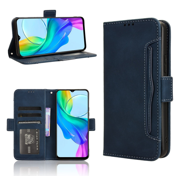 Skin Feel Calf Texture Card Slots Leather Phone Case, For vivo S19 5G, For vivo Y28 4G, For vivo X100 Ultra 5G, For vivo Y38 5G / Y200i 5G, For vivo Y03 4G, For vivo Y200e 5G / Y100 5G IND, For vivo S18 5G / S18 Pro 5G, For vivo V30 5G / V30 Pro 5G    ...