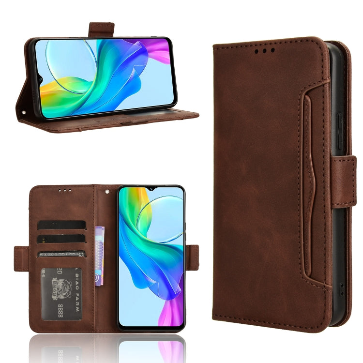 Skin Feel Calf Texture Card Slots Leather Phone Case, For vivo S19 5G, For vivo Y28 4G, For vivo X100 Ultra 5G, For vivo Y38 5G / Y200i 5G, For vivo Y03 4G, For vivo Y200e 5G / Y100 5G IND, For vivo S18 5G / S18 Pro 5G, For vivo V30 5G / V30 Pro 5G    ...