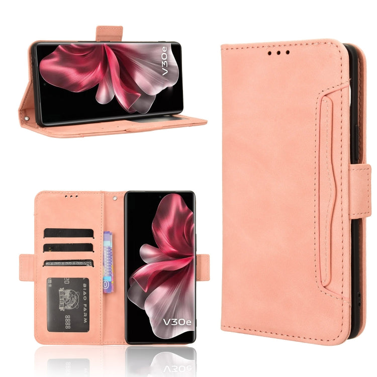 Skin Feel Calf Texture Card Slots Leather Phone Case, For vivo X200 5G, For vivo X200 Pro mini 5G, For vivo X200 Pro 5G, For vivo V40 Lite 4G / 5G IDN, For vivo V40e 5G / iQOO Z9S 5G, For vivo T3 Pro 5G / iQOO Z9S Pro 5G, For vivo V30e 5G / V40 Lite 5G...