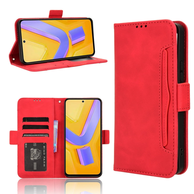 Skin Feel Calf Texture Card Slots Leather Phone Case, For vivo S19 5G, For vivo Y28 4G, For vivo X100 Ultra 5G, For vivo Y38 5G / Y200i 5G, For vivo Y03 4G, For vivo Y200e 5G / Y100 5G IND, For vivo S18 5G / S18 Pro 5G, For vivo V30 5G / V30 Pro 5G    ...
