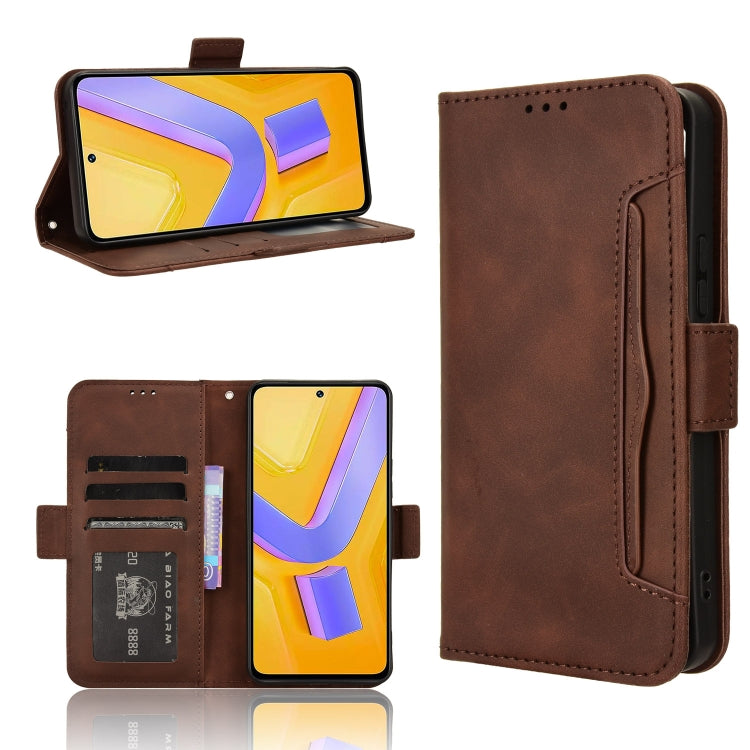 Skin Feel Calf Texture Card Slots Leather Phone Case, For vivo S19 5G, For vivo Y28 4G, For vivo X100 Ultra 5G, For vivo Y38 5G / Y200i 5G, For vivo Y03 4G, For vivo Y200e 5G / Y100 5G IND, For vivo S18 5G / S18 Pro 5G, For vivo V30 5G / V30 Pro 5G    ...