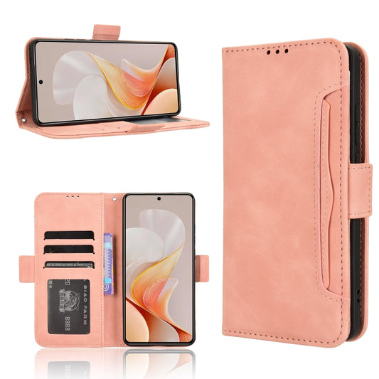Skin Feel Calf Texture Card Slots Leather Phone Case, For vivo S19 5G, For vivo Y28 4G, For vivo X100 Ultra 5G, For vivo Y38 5G / Y200i 5G, For vivo Y03 4G, For vivo Y200e 5G / Y100 5G IND, For vivo S18 5G / S18 Pro 5G, For vivo V30 5G / V30 Pro 5G    ...