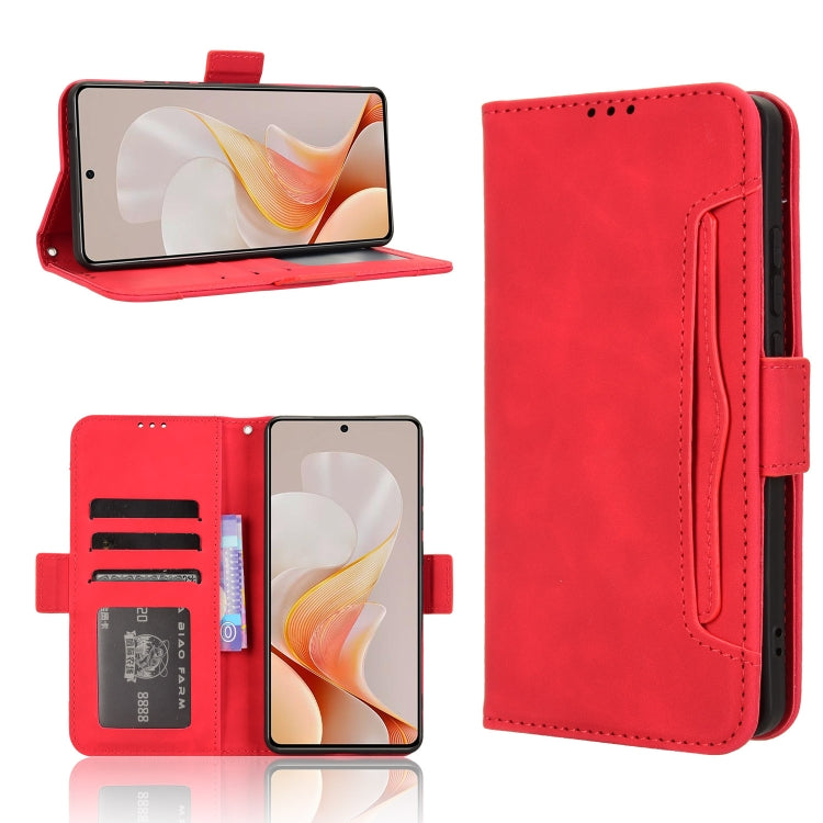 Skin Feel Calf Texture Card Slots Leather Phone Case, For vivo S19 5G, For vivo Y28 4G, For vivo X100 Ultra 5G, For vivo Y38 5G / Y200i 5G, For vivo Y03 4G, For vivo Y200e 5G / Y100 5G IND, For vivo S18 5G / S18 Pro 5G, For vivo V30 5G / V30 Pro 5G    ...