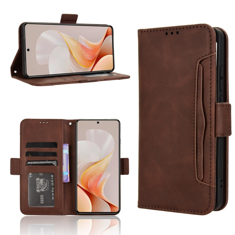 Skin Feel Calf Texture Card Slots Leather Phone Case, For vivo S19 5G, For vivo Y28 4G, For vivo X100 Ultra 5G, For vivo Y38 5G / Y200i 5G, For vivo Y03 4G, For vivo Y200e 5G / Y100 5G IND, For vivo S18 5G / S18 Pro 5G, For vivo V30 5G / V30 Pro 5G    ...