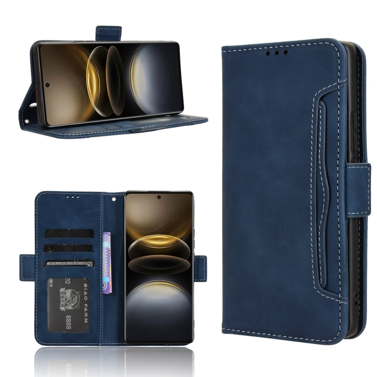Skin Feel Calf Texture Card Slots Leather Phone Case, For vivo S19 5G, For vivo Y28 4G, For vivo X100 Ultra 5G, For vivo Y38 5G / Y200i 5G, For vivo Y03 4G, For vivo Y200e 5G / Y100 5G IND, For vivo S18 5G / S18 Pro 5G, For vivo V30 5G / V30 Pro 5G    ...