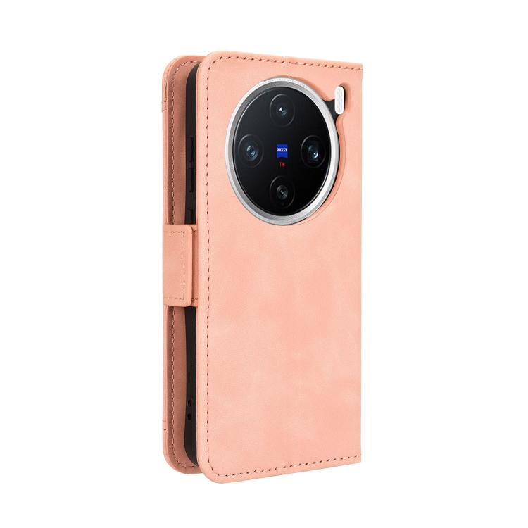Skin Feel Calf Texture Card Slots Leather Phone Case, For vivo X200 5G, For vivo X200 Pro mini 5G, For vivo X200 Pro 5G, For vivo V40 Lite 4G / 5G IDN, For vivo V40e 5G / iQOO Z9S 5G, For vivo T3 Pro 5G / iQOO Z9S Pro 5G, For vivo V30e 5G / V40 Lite 5G...