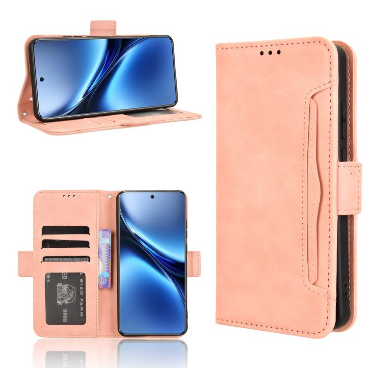 Skin Feel Calf Texture Card Slots Leather Phone Case, For vivo X200 5G, For vivo X200 Pro mini 5G, For vivo X200 Pro 5G, For vivo V40 Lite 4G / 5G IDN, For vivo V40e 5G / iQOO Z9S 5G, For vivo T3 Pro 5G / iQOO Z9S Pro 5G, For vivo V30e 5G / V40 Lite 5G...