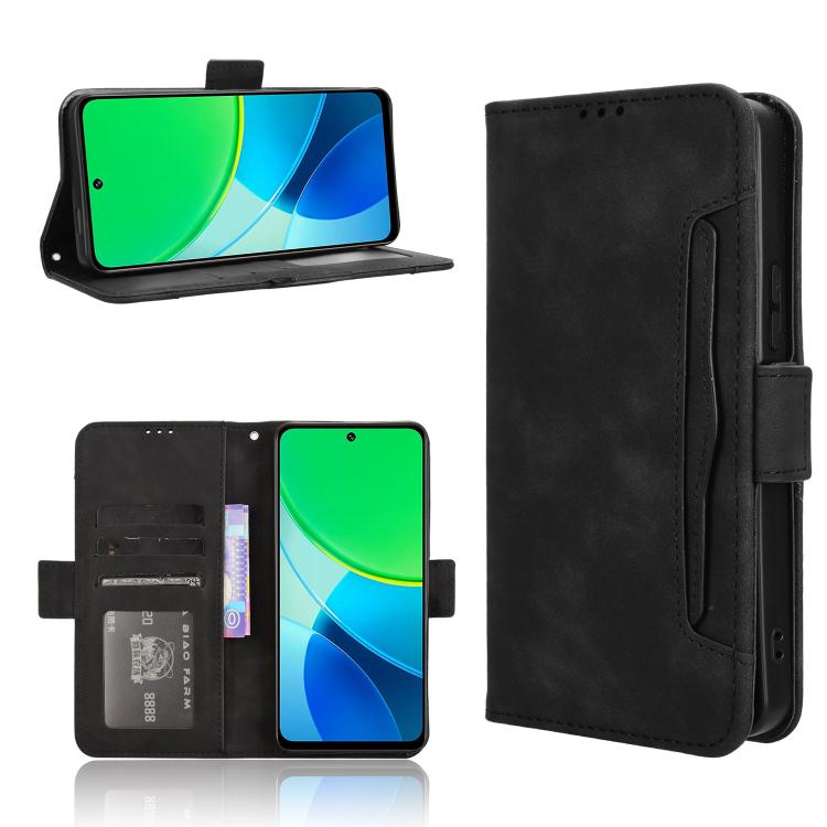 Skin Feel Calf Texture Card Slots Leather Phone Case, For vivo X200s 5G, For vivo T4 5G / iQOO Z10 5G Global, For vivo X200 Ultra 5G, For vivo V50 Lite 5G / 4G, For vivo Y39 5G / Y300i, For vivo Y29 4G / T4x 5G, For vivo Y04 4G / Y29s 5G, For vivo V50 ...