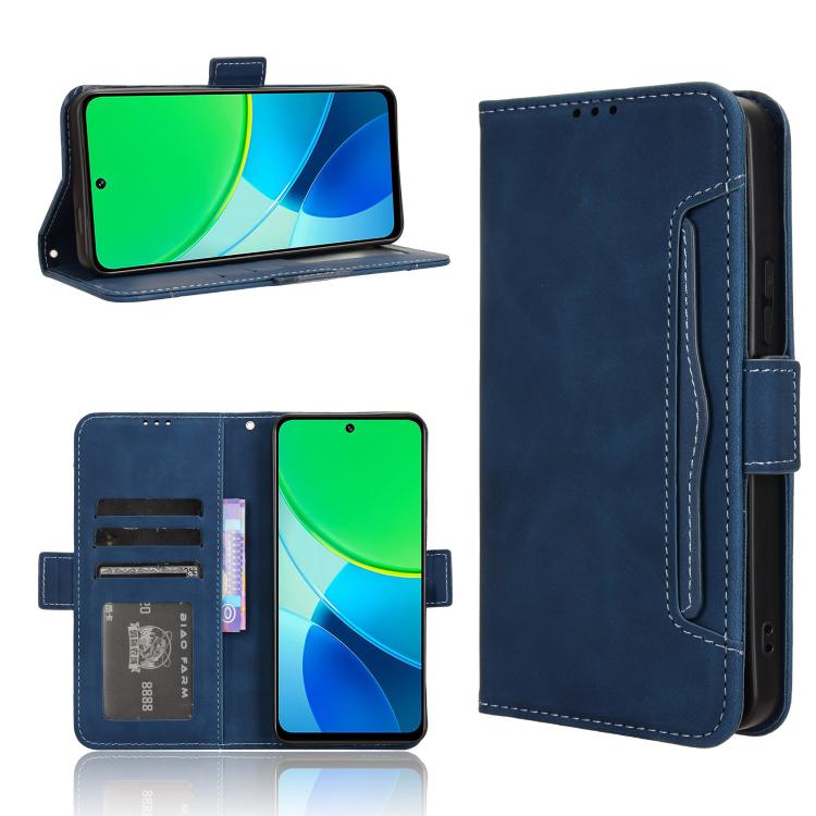 Skin Feel Calf Texture Card Slots Leather Phone Case, For vivo X200s 5G, For vivo T4 5G / iQOO Z10 5G Global, For vivo X200 Ultra 5G, For vivo V50 Lite 5G / 4G, For vivo Y39 5G / Y300i, For vivo Y29 4G / T4x 5G, For vivo Y04 4G / Y29s 5G, For vivo V50 ...