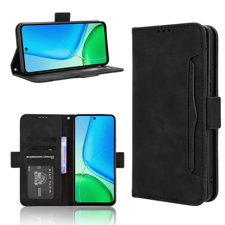 Skin Feel Calf Texture Card Slots Leather Phone Case, For vivo X200s 5G, For vivo T4 5G / iQOO Z10 5G Global, For vivo X200 Ultra 5G, For vivo V50 Lite 5G / 4G, For vivo Y39 5G / Y300i, For vivo Y29 4G / T4x 5G, For vivo Y04 4G / Y29s 5G, For vivo V50 ...