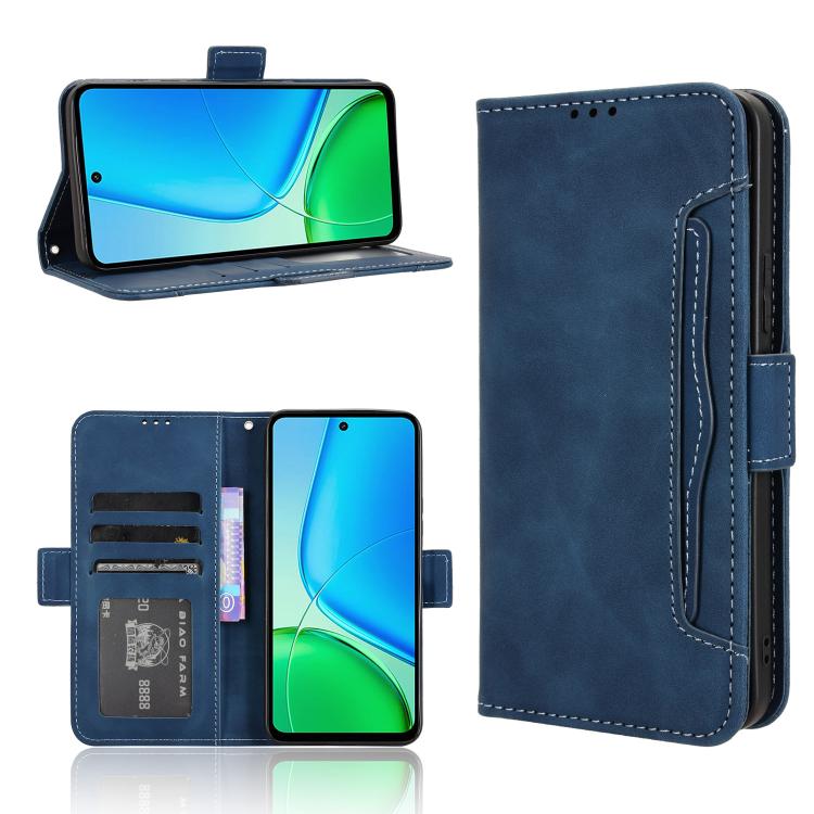 Skin Feel Calf Texture Card Slots Leather Phone Case, For vivo X200s 5G, For vivo T4 5G / iQOO Z10 5G Global, For vivo X200 Ultra 5G, For vivo V50 Lite 5G / 4G, For vivo Y39 5G / Y300i, For vivo Y29 4G / T4x 5G, For vivo Y04 4G / Y29s 5G, For vivo V50 ...
