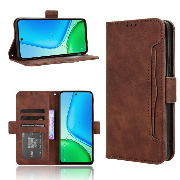 Skin Feel Calf Texture Card Slots Leather Phone Case, For vivo X200s 5G, For vivo T4 5G / iQOO Z10 5G Global, For vivo X200 Ultra 5G, For vivo V50 Lite 5G / 4G, For vivo Y39 5G / Y300i, For vivo Y29 4G / T4x 5G, For vivo Y04 4G / Y29s 5G, For vivo V50 ...