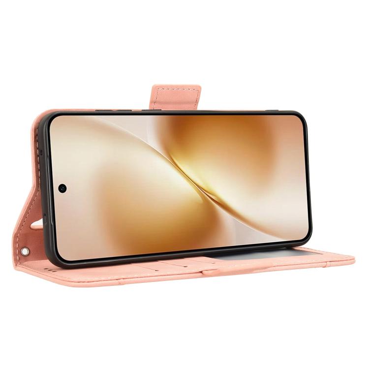 Skin Feel Calf Texture Card Slots Leather Phone Case, For vivo X200s 5G, For vivo T4 5G / iQOO Z10 5G Global, For vivo X200 Ultra 5G, For vivo V50 Lite 5G / 4G, For vivo Y39 5G / Y300i, For vivo Y29 4G / T4x 5G, For vivo Y04 4G / Y29s 5G, For vivo V50 ...