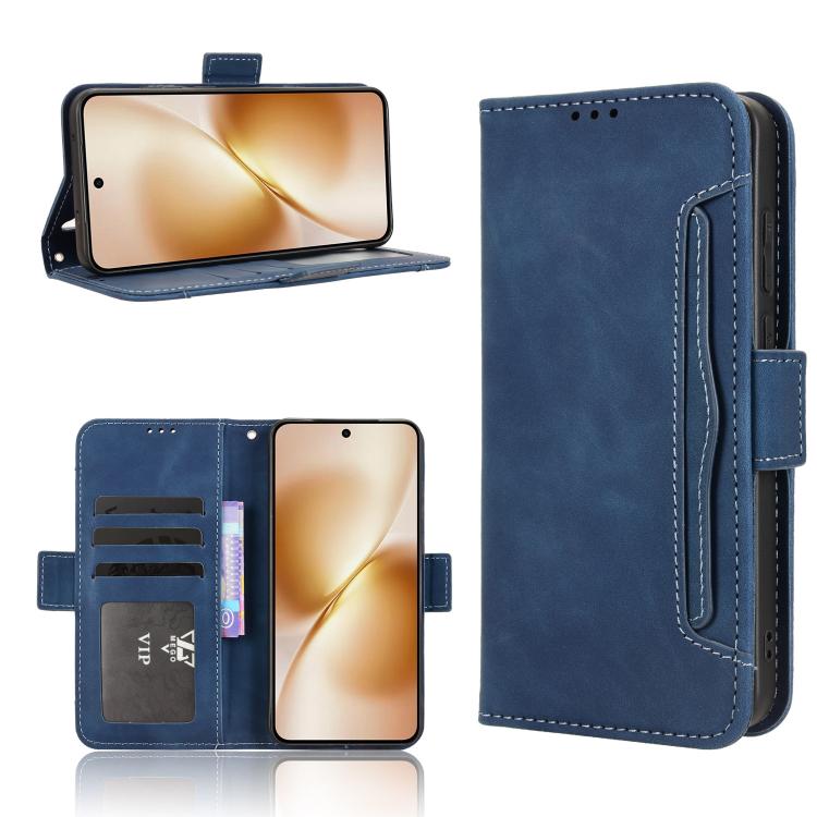 Skin Feel Calf Texture Card Slots Leather Phone Case, For vivo X200s 5G, For vivo T4 5G / iQOO Z10 5G Global, For vivo X200 Ultra 5G, For vivo V50 Lite 5G / 4G, For vivo Y39 5G / Y300i, For vivo Y29 4G / T4x 5G, For vivo Y04 4G / Y29s 5G, For vivo V50 ...
