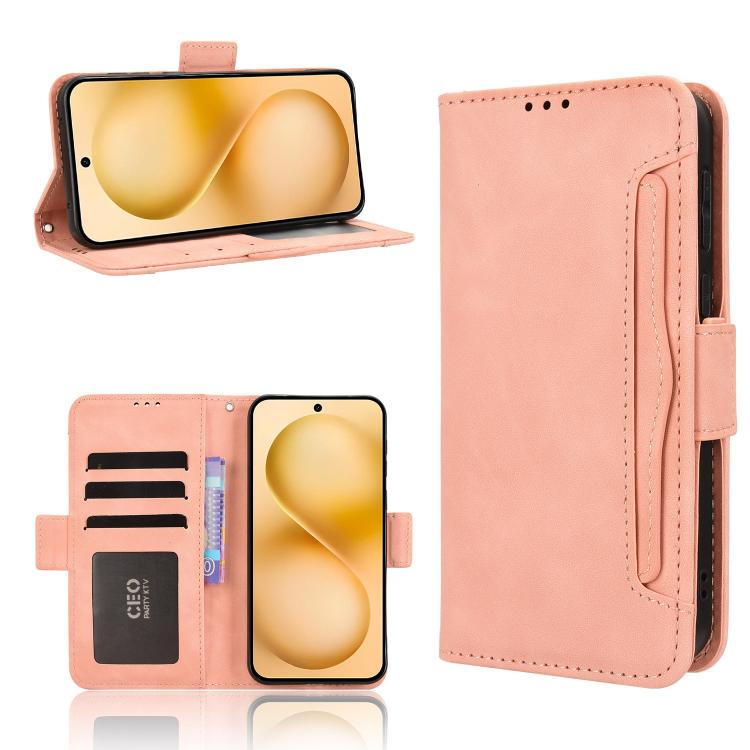 Skin Feel Calf Texture Card Slots Leather Phone Case, For vivo Y500 Pro 5G, For vivo iQOO 15 5G, For vivo X300 Pro, For vivo X300, For vivo V60 Lite 4G / 5G, For vivo Y31 5G 2025, For vivo Y400 4G / 5G / iQOO Z10 Lite 4G, For vivo V60 5G               ...