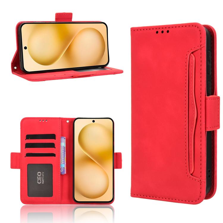 Skin Feel Calf Texture Card Slots Leather Phone Case, For vivo Y500 Pro 5G, For vivo iQOO 15 5G, For vivo X300 Pro, For vivo X300, For vivo V60 Lite 4G / 5G, For vivo Y31 5G 2025, For vivo Y400 4G / 5G / iQOO Z10 Lite 4G, For vivo V60 5G               ...