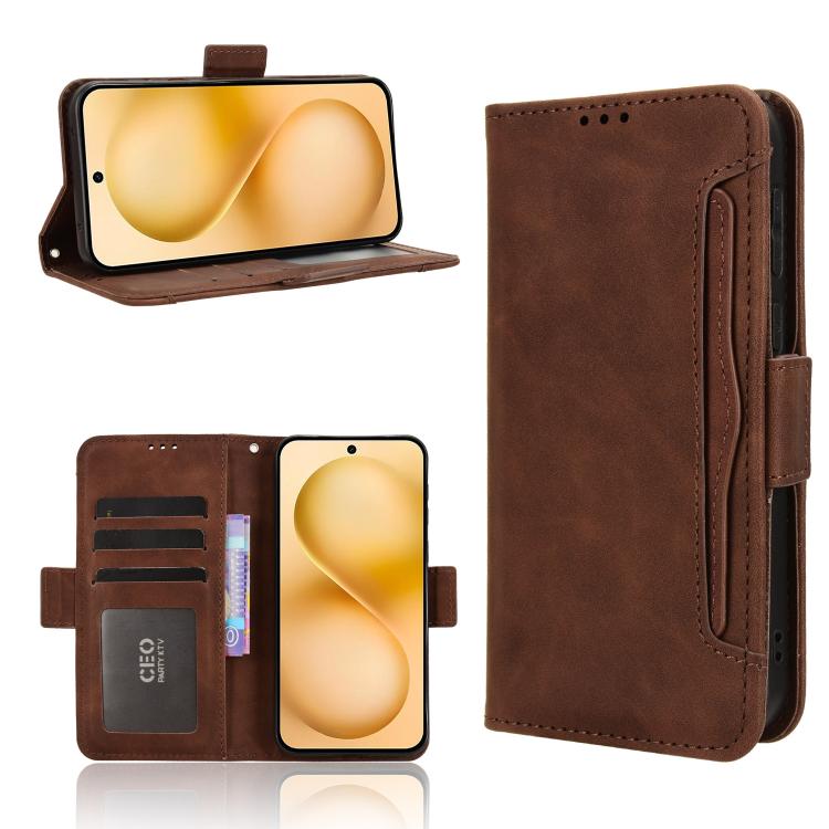 Skin Feel Calf Texture Card Slots Leather Phone Case, For vivo Y500 Pro 5G, For vivo iQOO 15 5G, For vivo X300 Pro, For vivo X300, For vivo V60 Lite 4G / 5G, For vivo Y31 5G 2025, For vivo Y400 4G / 5G / iQOO Z10 Lite 4G, For vivo V60 5G               ...