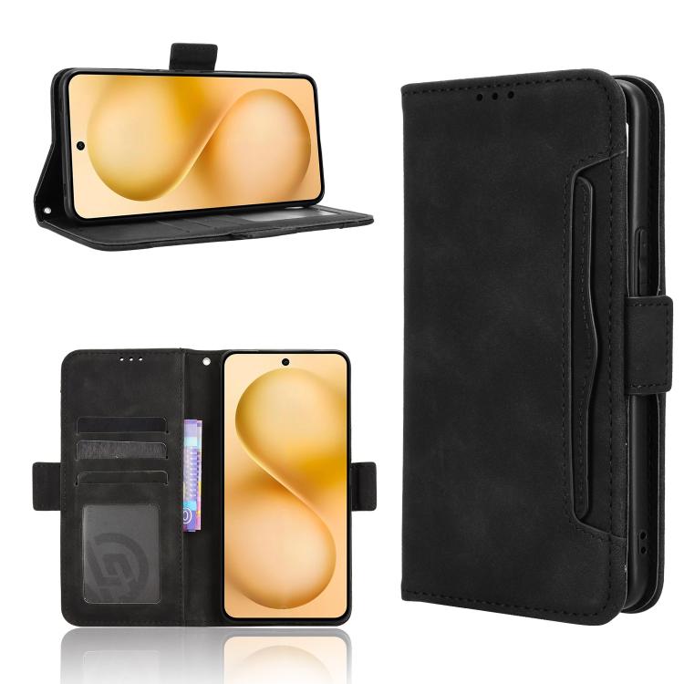 Skin Feel Calf Texture Card Slots Leather Phone Case, For vivo Y500 Pro 5G, For vivo iQOO 15 5G, For vivo X300 Pro, For vivo X300, For vivo V60 Lite 4G / 5G, For vivo Y31 5G 2025, For vivo Y400 4G / 5G / iQOO Z10 Lite 4G, For vivo V60 5G               ...