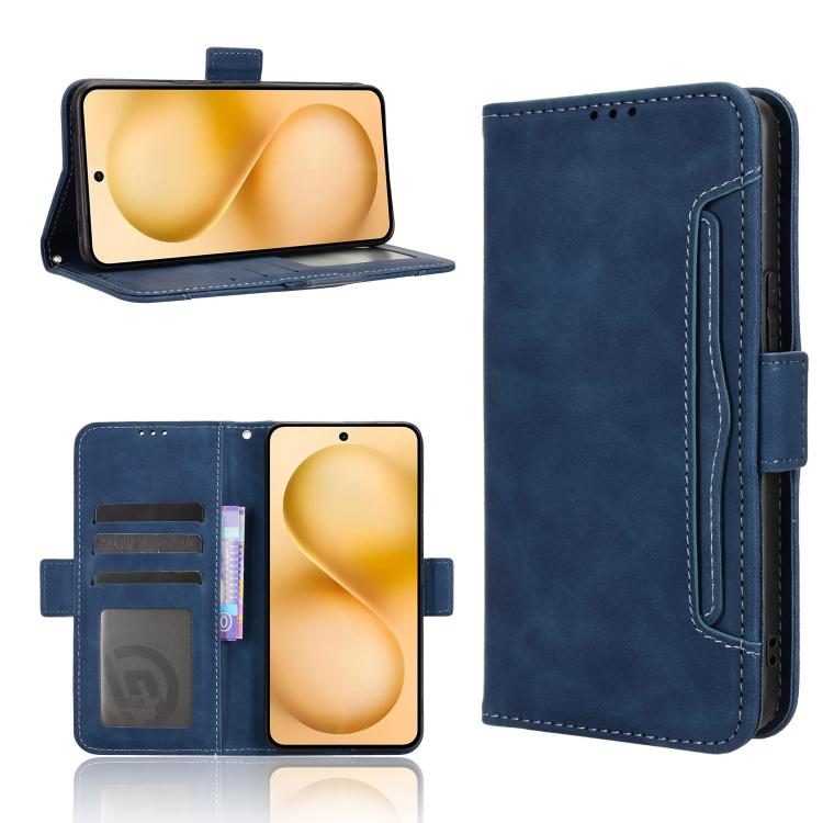 Skin Feel Calf Texture Card Slots Leather Phone Case, For vivo Y500 Pro 5G, For vivo iQOO 15 5G, For vivo X300 Pro, For vivo X300, For vivo V60 Lite 4G / 5G, For vivo Y31 5G 2025, For vivo Y400 4G / 5G / iQOO Z10 Lite 4G, For vivo V60 5G               ...