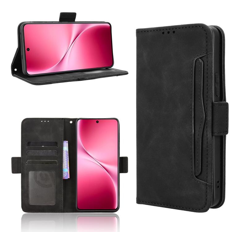 Skin Feel Calf Texture Card Slots Leather Phone Case, For vivo Y500 Pro 5G, For vivo iQOO 15 5G, For vivo X300 Pro, For vivo X300, For vivo V60 Lite 4G / 5G, For vivo Y31 5G 2025, For vivo Y400 4G / 5G / iQOO Z10 Lite 4G, For vivo V60 5G               ...