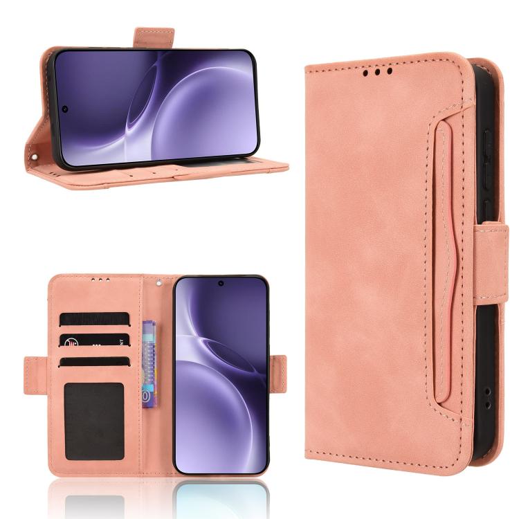 Skin Feel Calf Texture Card Slots Leather Phone Case, For vivo Y500 Pro 5G, For vivo iQOO 15 5G, For vivo X300 Pro, For vivo X300, For vivo V60 Lite 4G / 5G, For vivo Y31 5G 2025, For vivo Y400 4G / 5G / iQOO Z10 Lite 4G, For vivo V60 5G               ...