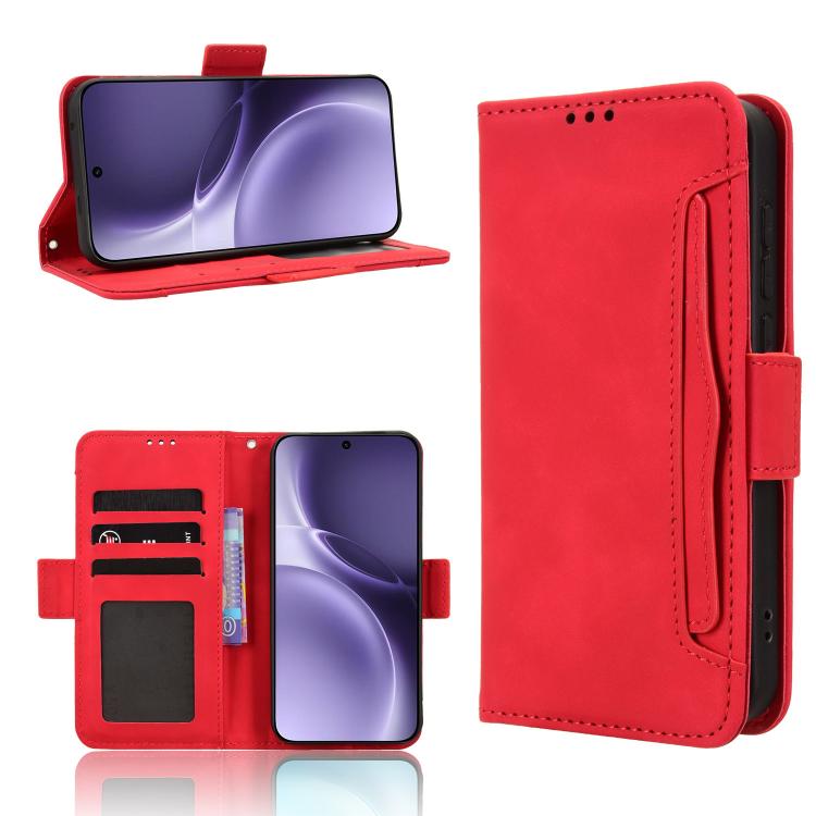Skin Feel Calf Texture Card Slots Leather Phone Case, For vivo Y500 Pro 5G, For vivo iQOO 15 5G, For vivo X300 Pro, For vivo X300, For vivo V60 Lite 4G / 5G, For vivo Y31 5G 2025, For vivo Y400 4G / 5G / iQOO Z10 Lite 4G, For vivo V60 5G               ...