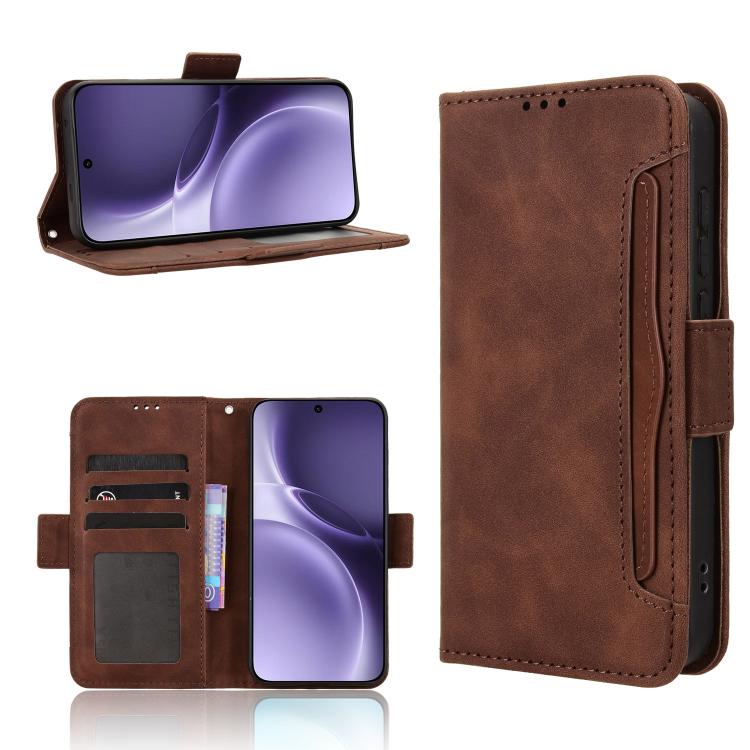 Skin Feel Calf Texture Card Slots Leather Phone Case, For vivo Y500 Pro 5G, For vivo iQOO 15 5G, For vivo X300 Pro, For vivo X300, For vivo V60 Lite 4G / 5G, For vivo Y31 5G 2025, For vivo Y400 4G / 5G / iQOO Z10 Lite 4G, For vivo V60 5G               ...