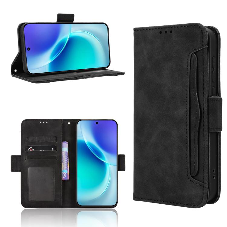 Skin Feel Calf Texture Card Slots Leather Phone Case, For vivo Y500 Pro 5G, For vivo iQOO 15 5G, For vivo X300 Pro, For vivo X300, For vivo V60 Lite 4G / 5G, For vivo Y31 5G 2025, For vivo Y400 4G / 5G / iQOO Z10 Lite 4G, For vivo V60 5G               ...