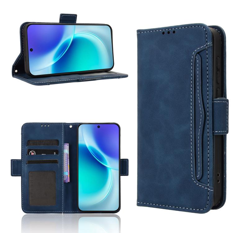 Skin Feel Calf Texture Card Slots Leather Phone Case, For vivo Y500 Pro 5G, For vivo iQOO 15 5G, For vivo X300 Pro, For vivo X300, For vivo V60 Lite 4G / 5G, For vivo Y31 5G 2025, For vivo Y400 4G / 5G / iQOO Z10 Lite 4G, For vivo V60 5G               ...
