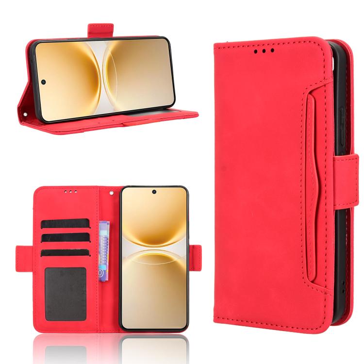 Skin Feel Calf Texture Card Slots Leather Phone Case, For vivo Y500 Pro 5G, For vivo iQOO 15 5G, For vivo X300 Pro, For vivo X300, For vivo V60 Lite 4G / 5G, For vivo Y31 5G 2025, For vivo Y400 4G / 5G / iQOO Z10 Lite 4G, For vivo V60 5G               ...