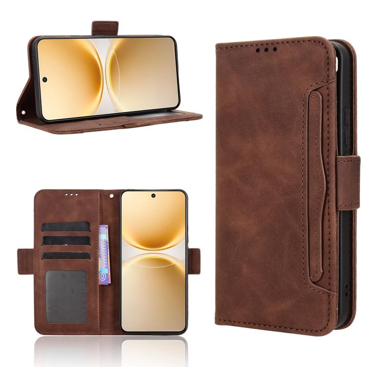 Skin Feel Calf Texture Card Slots Leather Phone Case, For vivo Y500 Pro 5G, For vivo iQOO 15 5G, For vivo X300 Pro, For vivo X300, For vivo V60 Lite 4G / 5G, For vivo Y31 5G 2025, For vivo Y400 4G / 5G / iQOO Z10 Lite 4G, For vivo V60 5G               ...