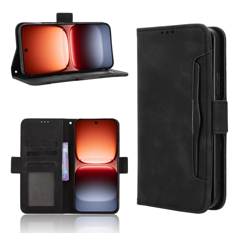 Skin Feel Calf Texture Card Slots Leather Phone Case, For vivo Y500 Pro 5G, For vivo iQOO 15 5G, For vivo X300 Pro, For vivo X300, For vivo V60 Lite 4G / 5G, For vivo Y31 5G 2025, For vivo Y400 4G / 5G / iQOO Z10 Lite 4G, For vivo V60 5G               ...