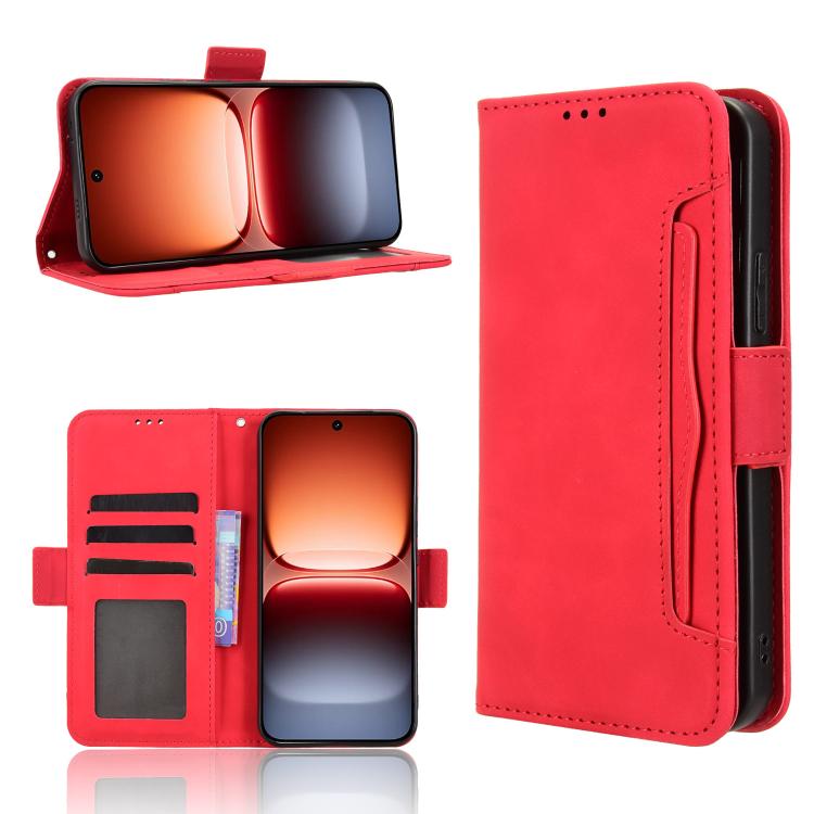 Skin Feel Calf Texture Card Slots Leather Phone Case, For vivo Y500 Pro 5G, For vivo iQOO 15 5G, For vivo X300 Pro, For vivo X300, For vivo V60 Lite 4G / 5G, For vivo Y31 5G 2025, For vivo Y400 4G / 5G / iQOO Z10 Lite 4G, For vivo V60 5G               ...
