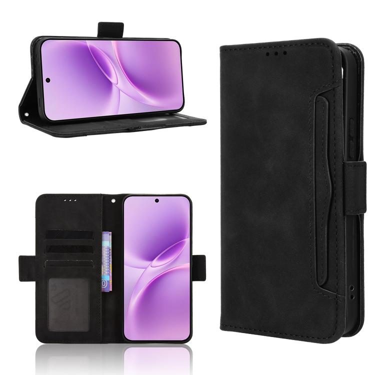 Skin Feel Calf Texture Card Slots Leather Phone Case, For vivo S50 Pro mini / X300 FE 5G Russia, For vivo Y600 Pro 5G, For vivo T5 Pro 5G / iQOO Z11 5G, For vivo Y21 5G / Y05 4G, For vivo V70 FE 5G, For vivo V70 5G / V70 Elite 5G                       ...