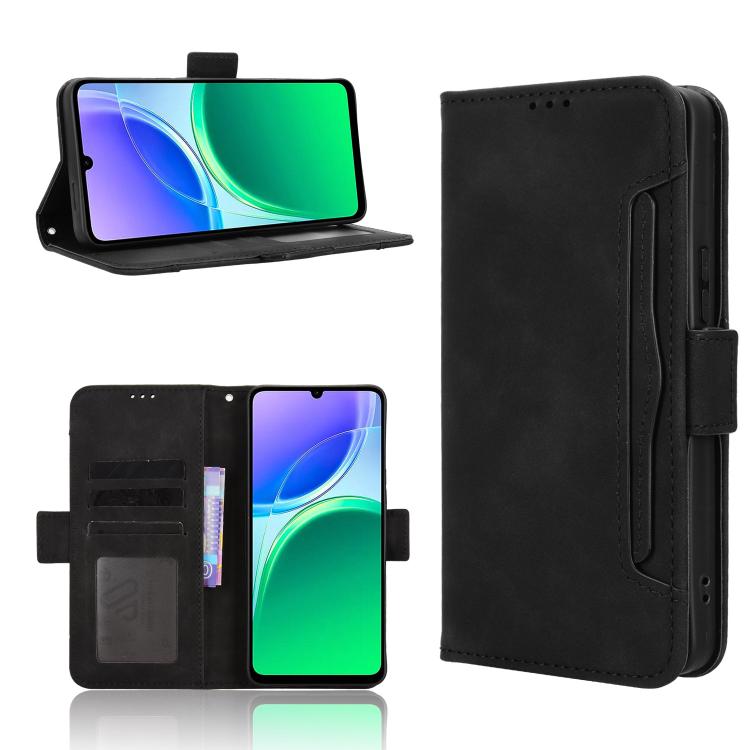 Skin Feel Calf Texture Card Slots Leather Phone Case, For vivo S50 Pro mini / X300 FE 5G Russia, For vivo Y600 Pro 5G, For vivo T5 Pro 5G / iQOO Z11 5G, For vivo Y21 5G / Y05 4G, For vivo V70 FE 5G, For vivo V70 5G / V70 Elite 5G                       ...