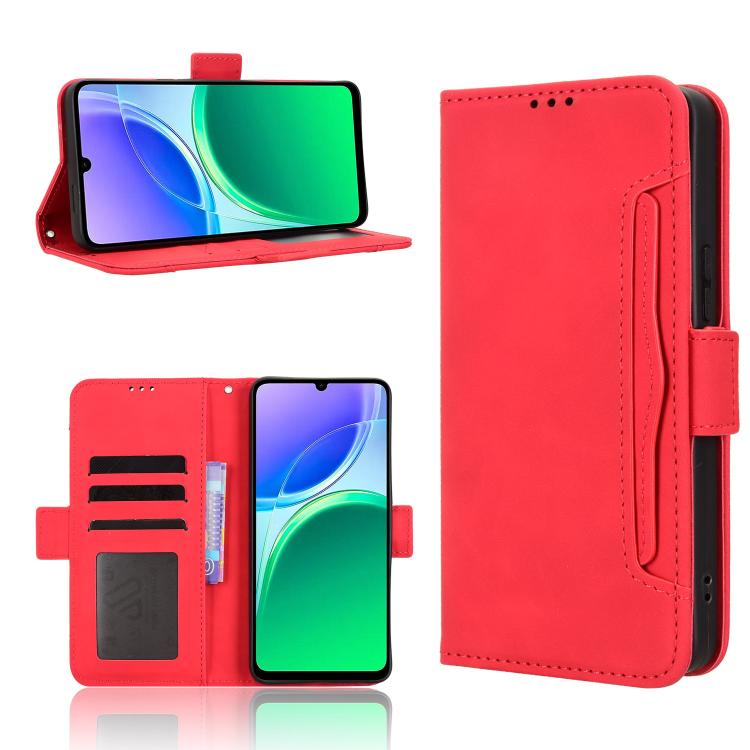 Skin Feel Calf Texture Card Slots Leather Phone Case, For vivo S50 Pro mini / X300 FE 5G Russia, For vivo Y600 Pro 5G, For vivo T5 Pro 5G / iQOO Z11 5G, For vivo Y21 5G / Y05 4G, For vivo V70 FE 5G, For vivo V70 5G / V70 Elite 5G                       ...