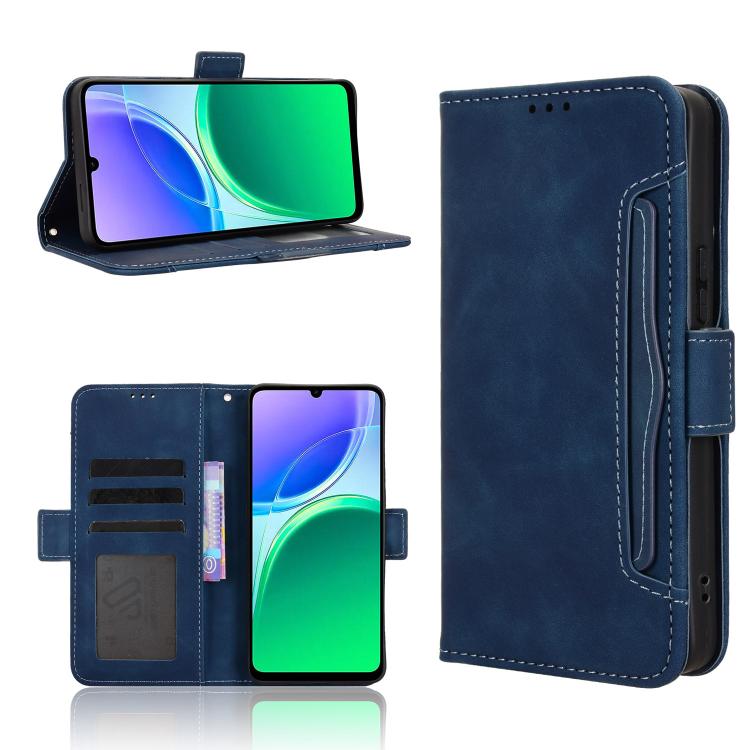 Skin Feel Calf Texture Card Slots Leather Phone Case, For vivo S50 Pro mini / X300 FE 5G Russia, For vivo Y600 Pro 5G, For vivo T5 Pro 5G / iQOO Z11 5G, For vivo Y21 5G / Y05 4G, For vivo V70 FE 5G, For vivo V70 5G / V70 Elite 5G                       ...