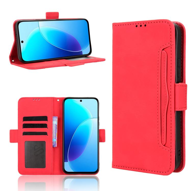 Skin Feel Calf Texture Card Slots Leather Phone Case, For vivo S50 Pro mini / X300 FE 5G Russia, For vivo Y600 Pro 5G, For vivo T5 Pro 5G / iQOO Z11 5G, For vivo Y21 5G / Y05 4G, For vivo V70 FE 5G, For vivo V70 5G / V70 Elite 5G                       ...