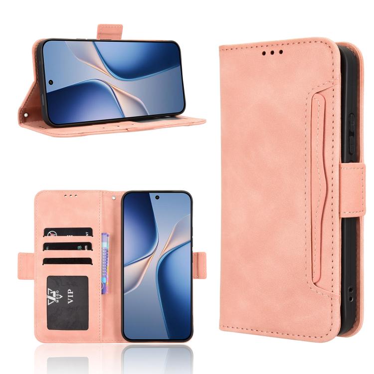 Skin Feel Calf Texture Card Slots Leather Phone Case, For vivo S50 Pro mini / X300 FE 5G Russia, For vivo Y600 Pro 5G, For vivo T5 Pro 5G / iQOO Z11 5G, For vivo Y21 5G / Y05 4G, For vivo V70 FE 5G, For vivo V70 5G / V70 Elite 5G                       ...