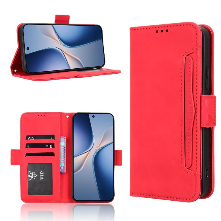 Skin Feel Calf Texture Card Slots Leather Phone Case, For vivo S50 Pro mini / X300 FE 5G Russia, For vivo Y600 Pro 5G, For vivo T5 Pro 5G / iQOO Z11 5G, For vivo Y21 5G / Y05 4G, For vivo V70 FE 5G, For vivo V70 5G / V70 Elite 5G                       ...